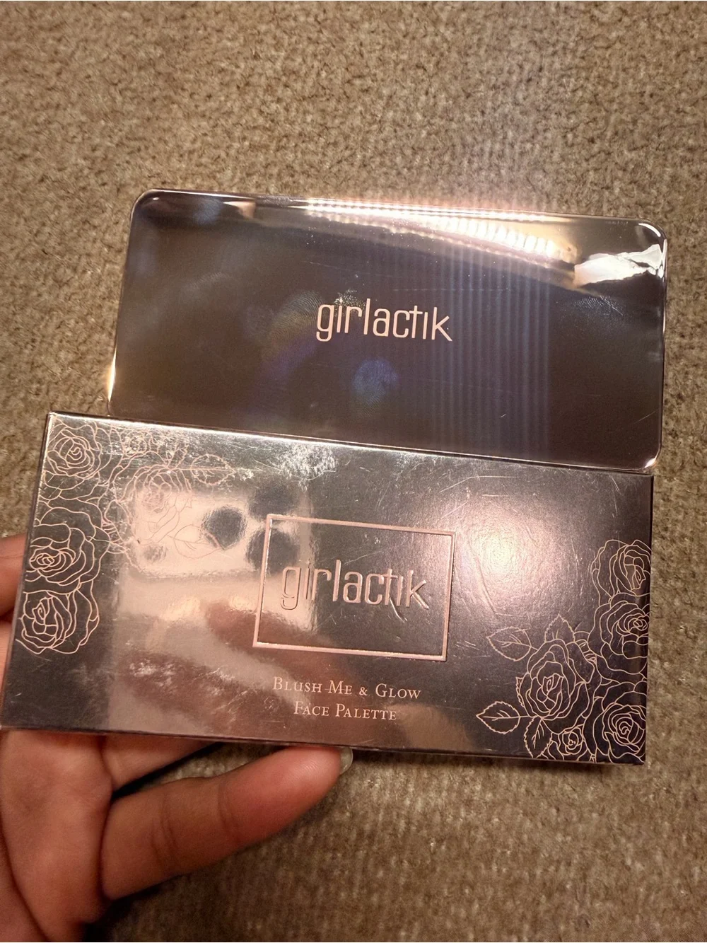 New Blush me & glow face palette/ blush me medium.